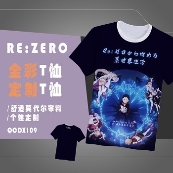 Re:Life in a different world from zero Rem t-shirt