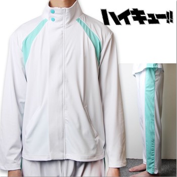 Haikyuu long sleeve hoodie+long trouser a set