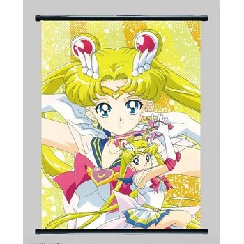 Sailor Moon anime wall scroll