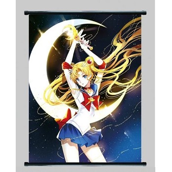 Sailor Moon anime wall scroll