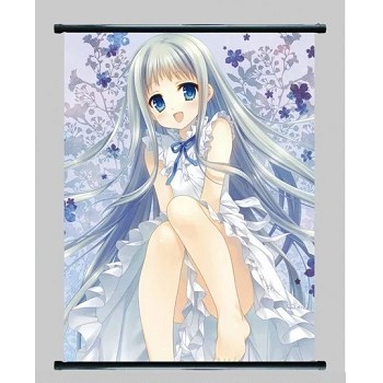 Anohana anime wall scroll