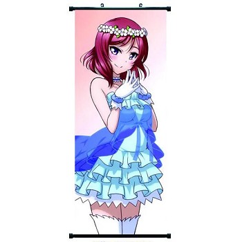 lovelive anime long wall scroll