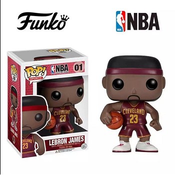 NBA star LeBron James figure