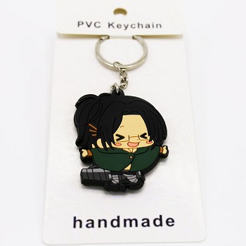 Attack on Titan anime two-sided key chain