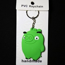 Angry Birds anime two-sided key chain