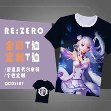 Re:Life in a different world from zero Rem t-shirt