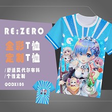 Re:Life in a different world from zero Rem t-shirt