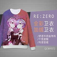 Re:Life in a different world from zero Rem long sleeve hoodie