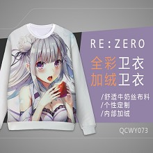 Re:Life in a different world from zero Rem long sleeve hoodie