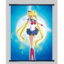 Sailor Moon anime wall scroll