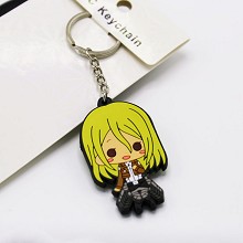 Attack on Titan anime two-sided key chain