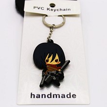 Attack on Titan anime two-sided key chain