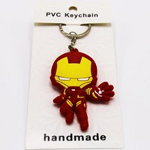 Iron Man two-sided key chain