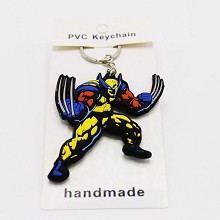 Wolverine two-sided key chain