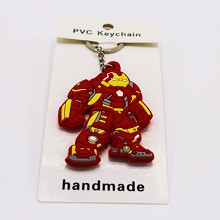 Iron Man two-sided key chain