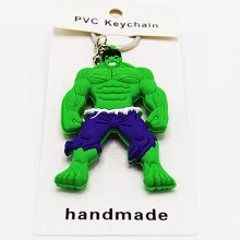 Hulk two-sided key chain