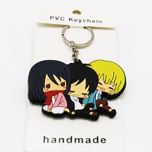 Attack on Titan anime two-sided key chain