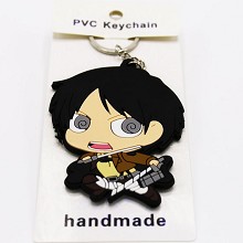 Attack on Titan anime two-sided key chain