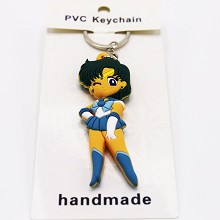 Sailor Moon anime two-sided key chain