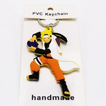 Naruto anime two-sided key chain