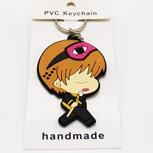 Gintama anime two-sided key chain