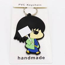 Gintama anime two-sided key chain