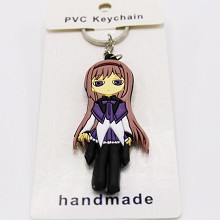 Puella Magi Madoka Magica anime two-sided key chai...