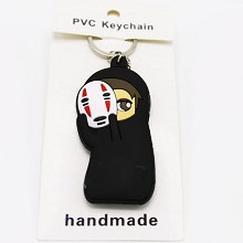 Spirited Away anime two-sided key chain