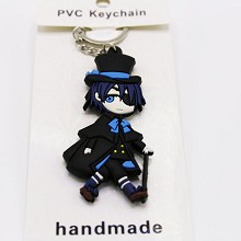 Kuroshitsuji anime two-sided key chain