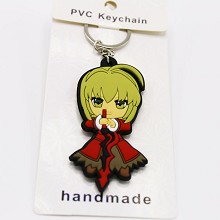 Fate anime two-sided key chain