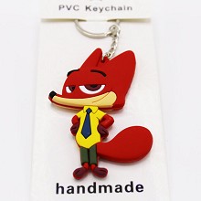 Zootopia two-sided key chain