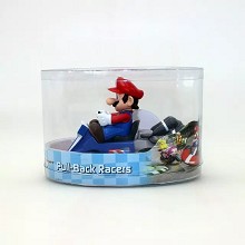 Super Mario pull back car figure