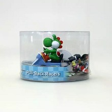 Super Mario pull back car figure