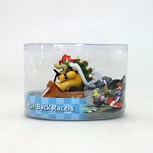 Super Mario pull back car figure