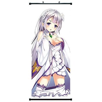 Re:Life in a different world from zero Rem wallscroll 40*102CM