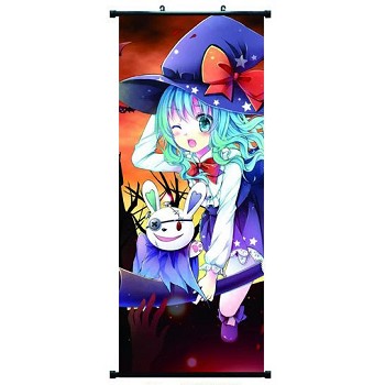 Date A Live anime long wallscroll 40*102CM