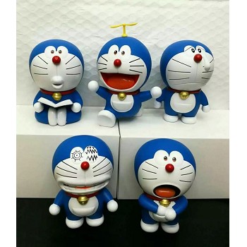 Doraemon anime figures set(5pcs a set)