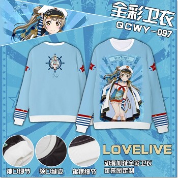 Lovelive anime long sleeve hoodie