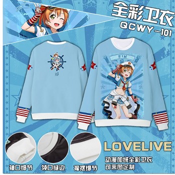 Lovelive anime long sleeve hoodie