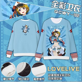 Lovelive anime long sleeve hoodie