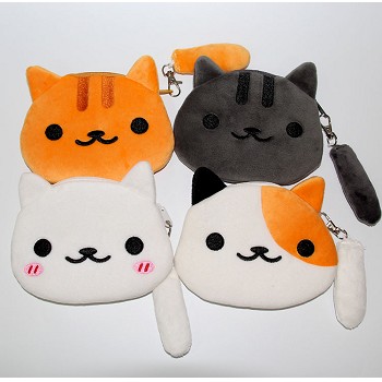 Neko Atsume plush wallets set(4pcs a set)