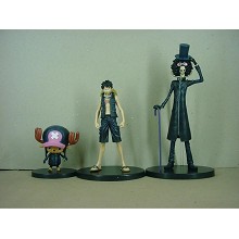 One Piece anime figures set(3pcs a set)