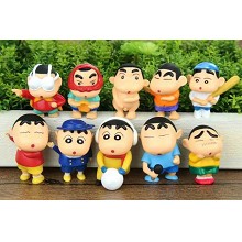 Crayon Shin-chan anime figures set(10pcs a set)