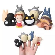 TOTORO anime figures set(8pcs a set)