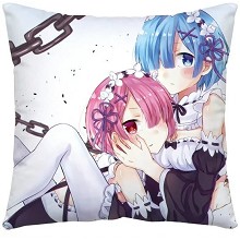 Re:Life in a different world from zero Rem two-sided pillow