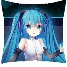 Hatsune Miku anime two-sided pillow