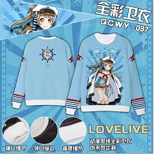Lovelive anime long sleeve hoodie