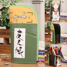 Natsume Yuujinchou anime pen bag container