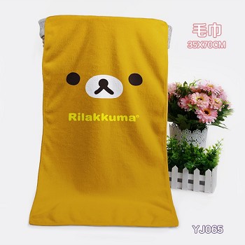 Rilakkuma bath towel