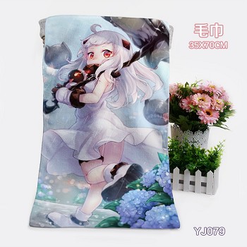 Collection anime bath towel